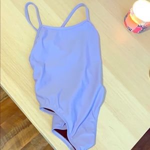 Fixed Back Lavender Suit